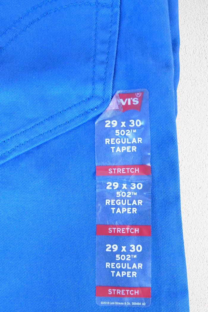 LEVI'S 502 - W29 L30 - Regular Taper Stretch Bleu Sodalite - Neuf avec étiquettes - photo numéro 3