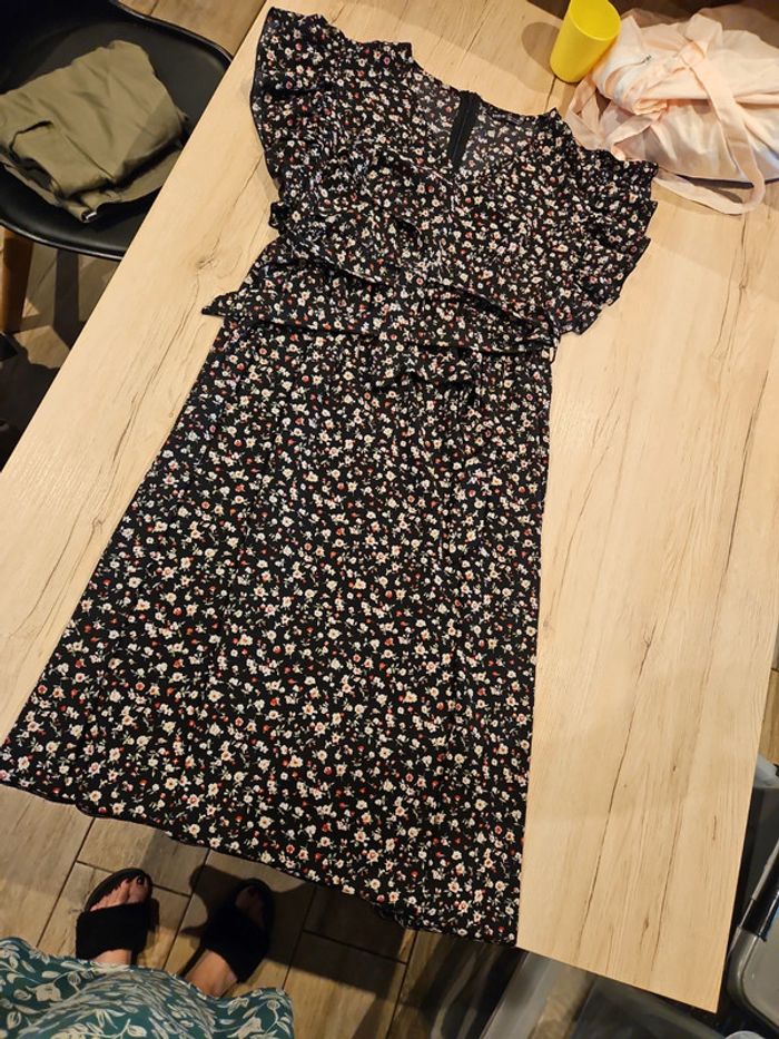Robe longue fleurie - photo numéro 2