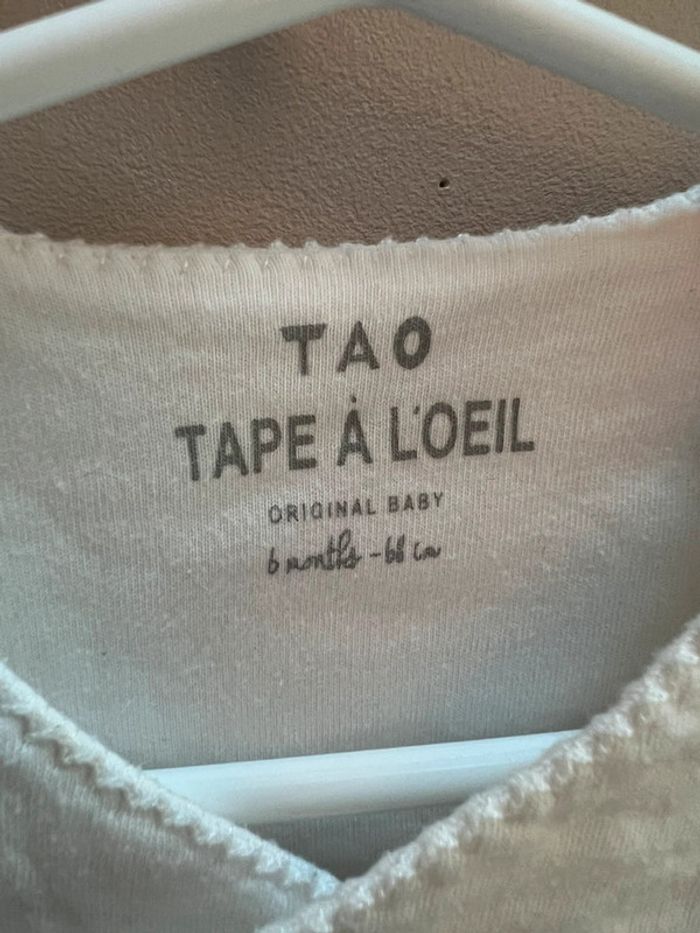 Très joli cœur croisé blanc 6 mois tape à l’œil - photo numéro 3