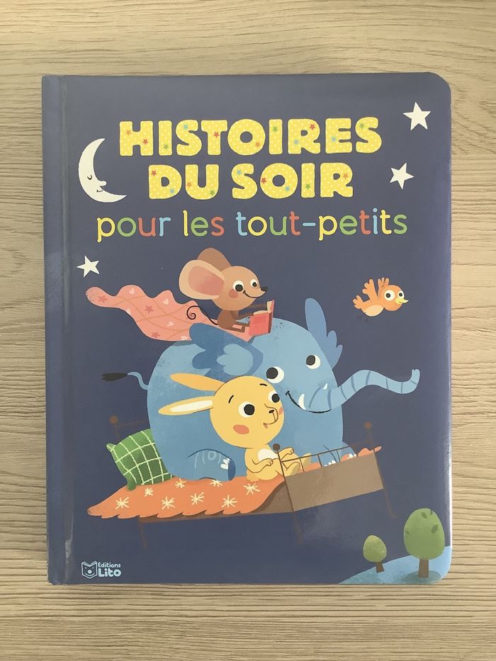 Lot 2 livres Histoires du soir