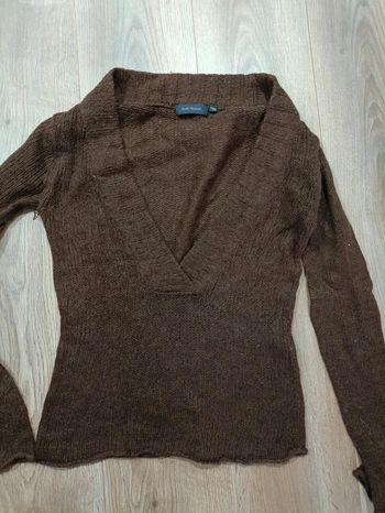Pull marron taille M