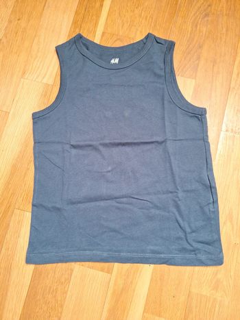 Débardeur bleu marine 5/6ans