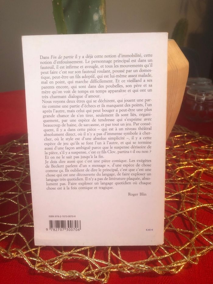 Fin de partir - Samuel Beckett - photo numéro 2