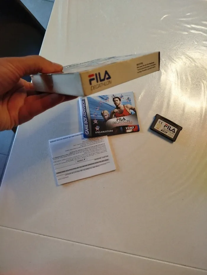 Game boy advance fila decathlon game gba Nintendo - photo numéro 5