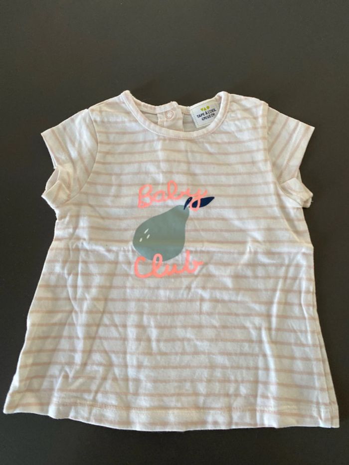 T-shirt tape à l’œil 6 mois