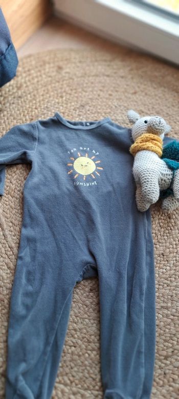 Pyjama velours 18 mois