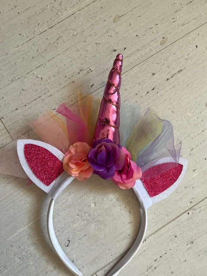 Serre tête licorne - photo numéro 2