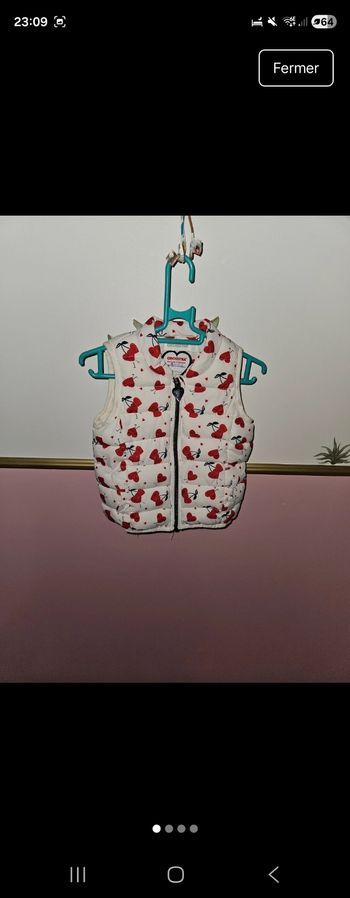 Doudoune sans manche 