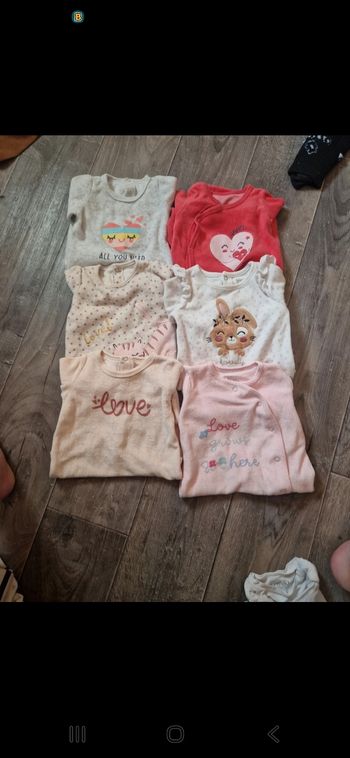 Lot de 6 pyjama fille