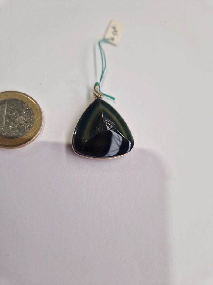 Pendentif obsidienne arc en ciel suprême oeil - photo numéro 2