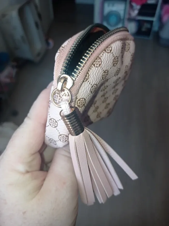 Petit porte monnaie rose - photo numéro 4