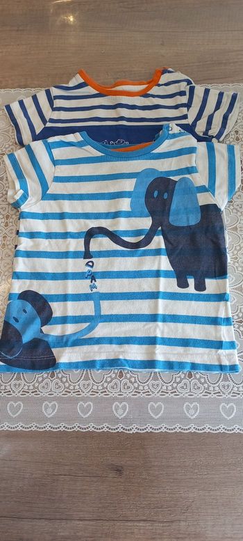 Lot de 2 t-shirts