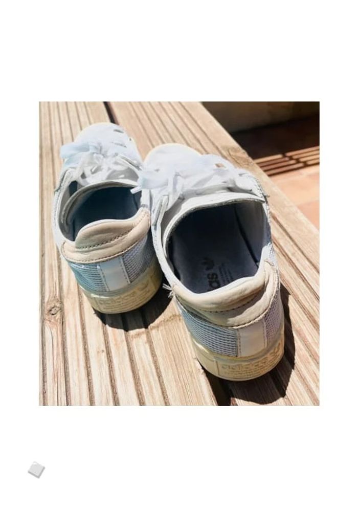 Basket femme blanche adidas - taille 37 - photo numéro 3