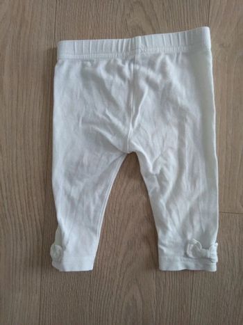 Legging TAO blanc 6 mois