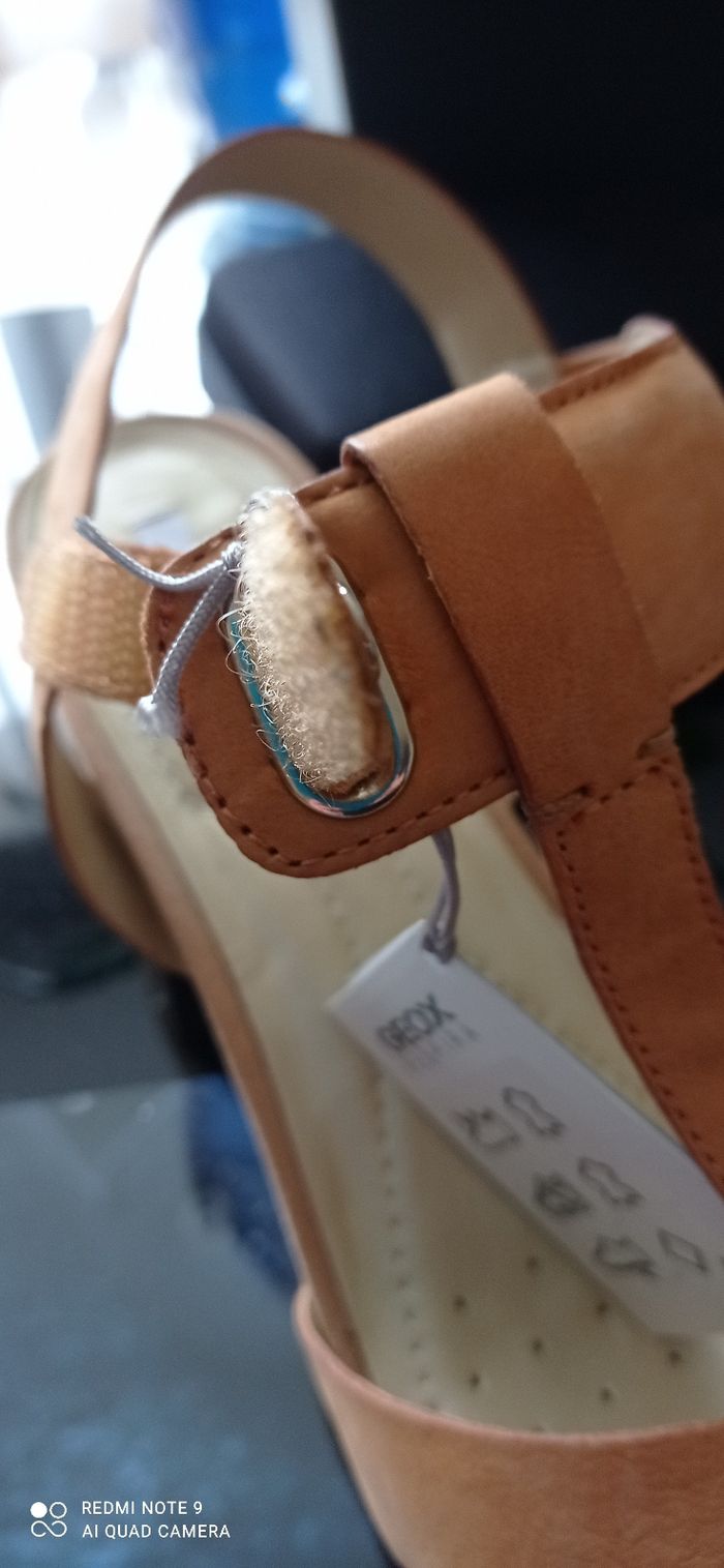 Sandale nubuck talon GEOX - photo numéro 3