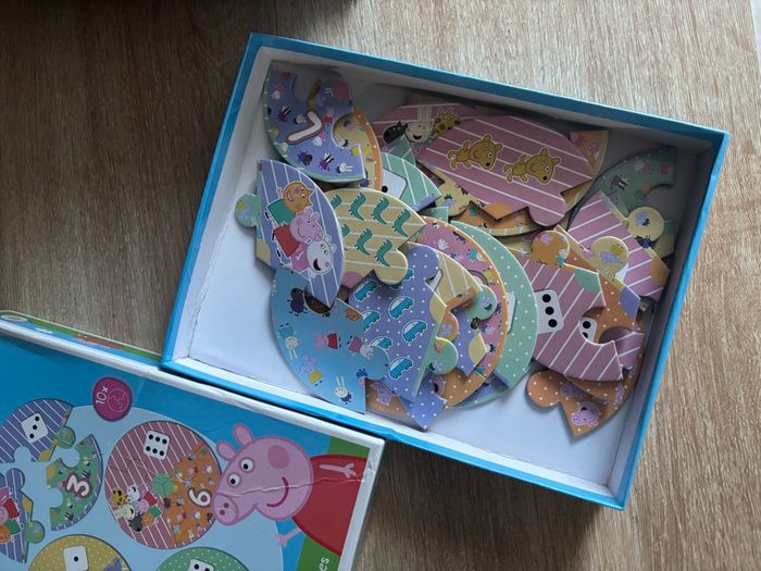 Peppa piG le puzzle des chiffres de 1 à 10 - photo numéro 2