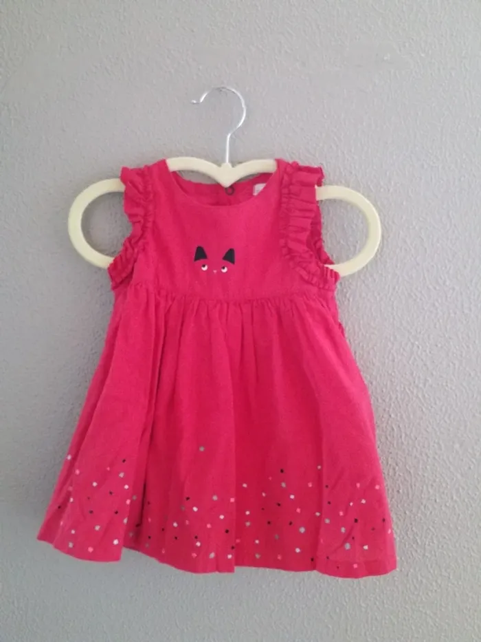 Robe et bloomer catimini 12 mois