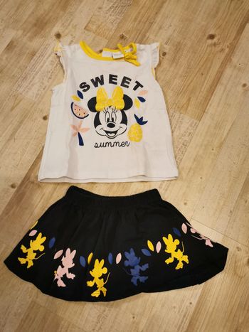 Ensemble Minnie 9 mois