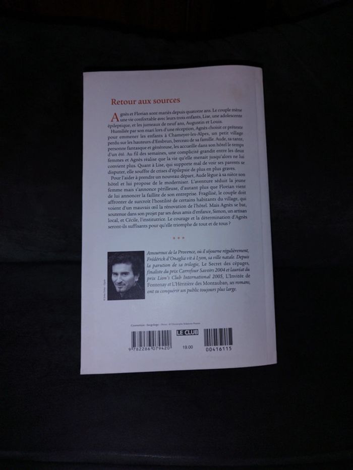 Retour au source de Frédérick D'Onaglia - photo numéro 2