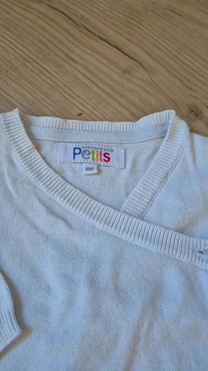 Gilet La Compagnie des Petits 6 mois - photo numéro 3