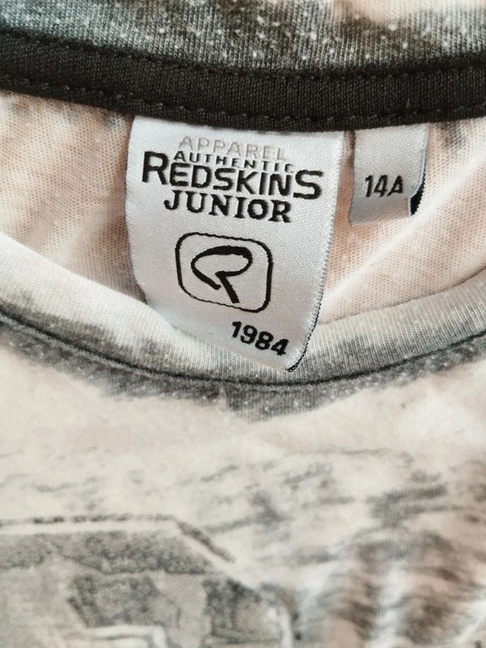 đ Tee-shirt Ă Manches Courtes - Redskins Junior - Taille 14 ans - Gris - TBE đ - photo numĂ©ro 5