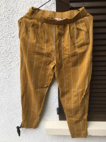 Pantalon rayé Pull & Bear