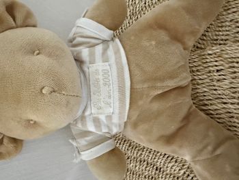 Doudou ours beige les bébés de l'an 2000 NOUNOURS