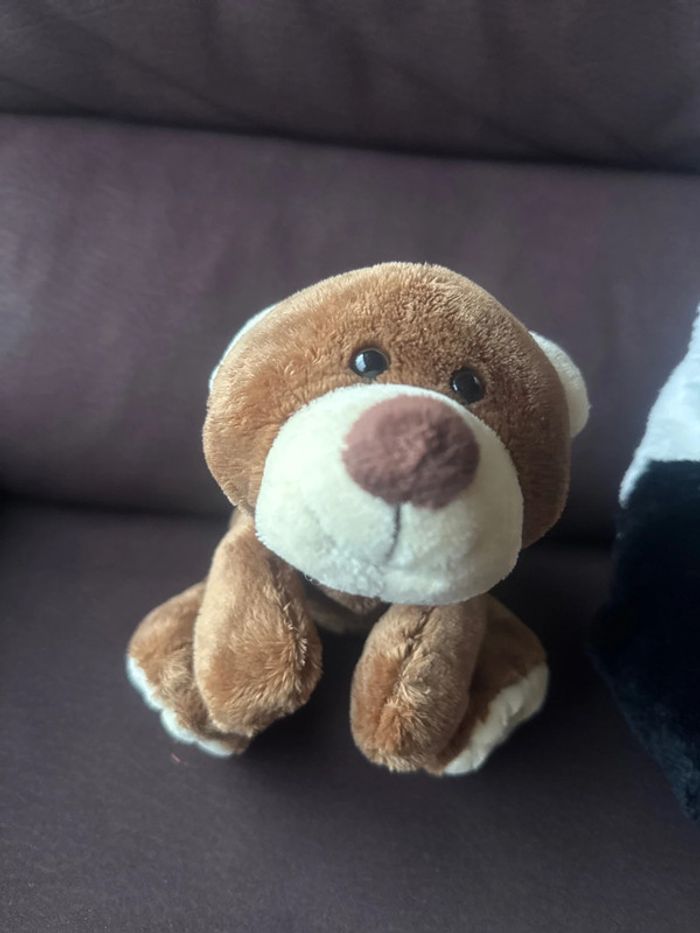 🐻 Lot de 2 peluches très douces 🐼 - photo numéro 2