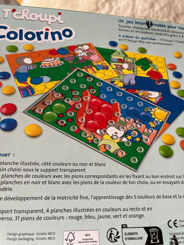 Jeu colorino Tchoupi - photo numéro 3