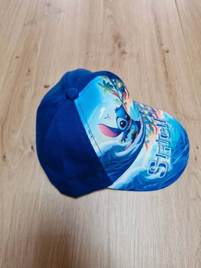 Casquette bleu Stitch – Disney- Neuf - photo numéro 4