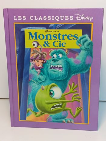 Livre les classiques Disney Monstres et compagnie 
96 page