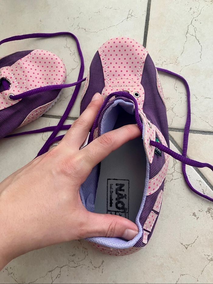 Chaussures Não mauves/violettes T.40 - photo numéro 6