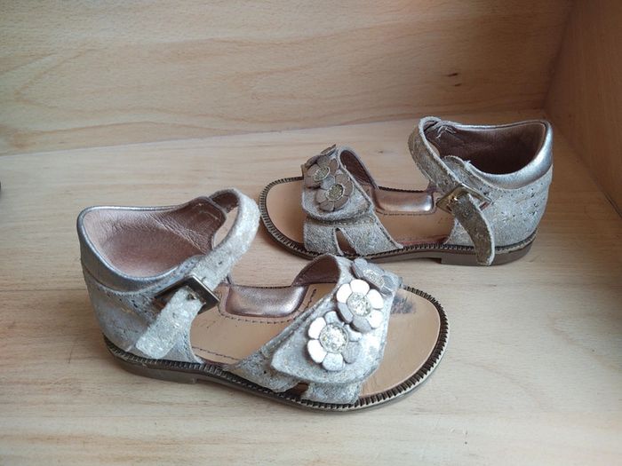 Sandalette dorée - photo numéro 2