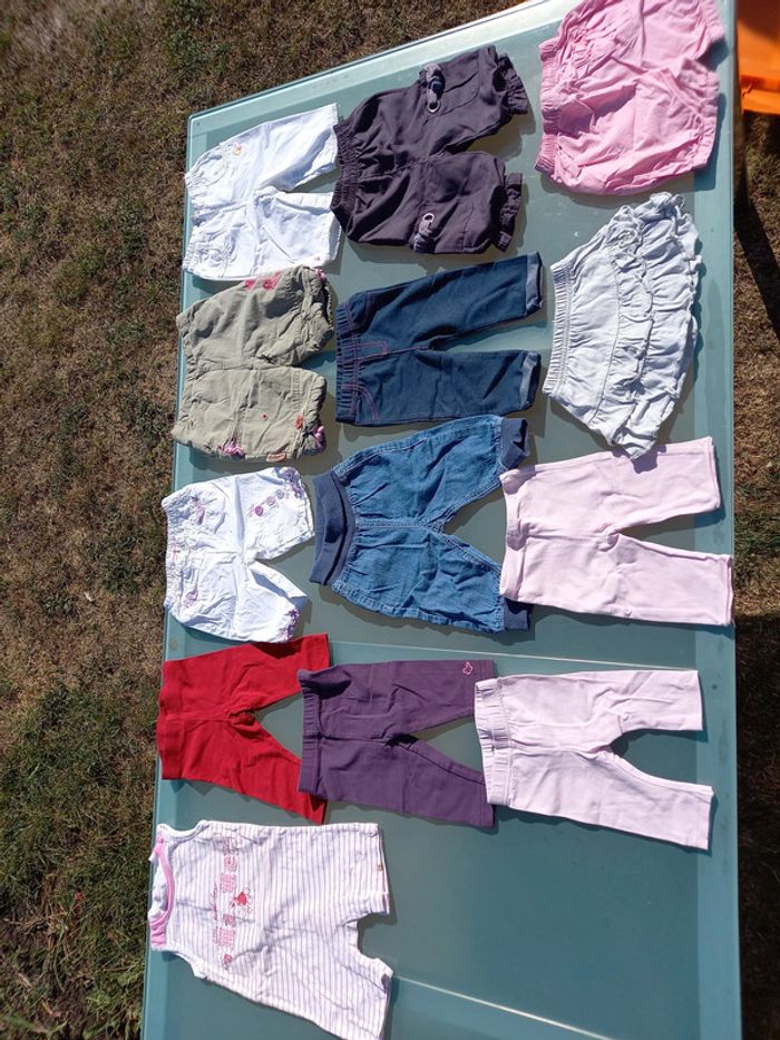 lots de vêtements fille 3 mois 57 pieces - photo numéro 4