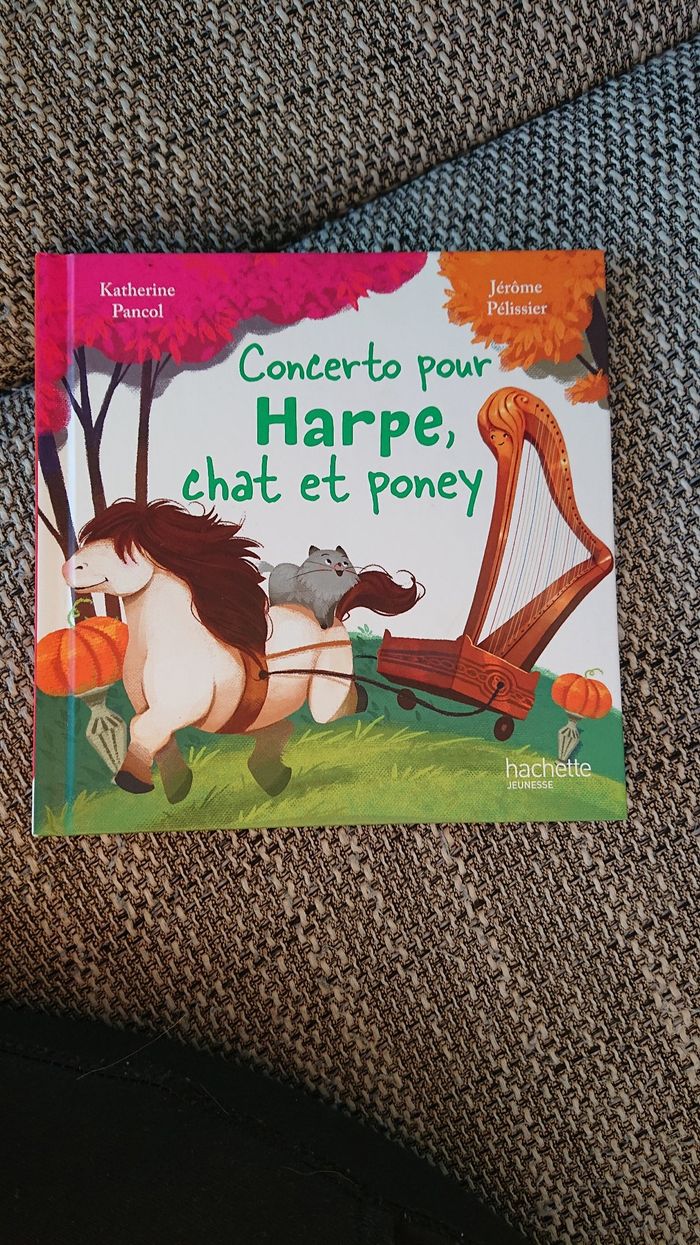 Concerto pour harpe chat et poney