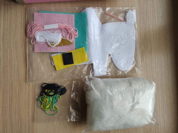 Peluche licorne à créer - photo numéro 2