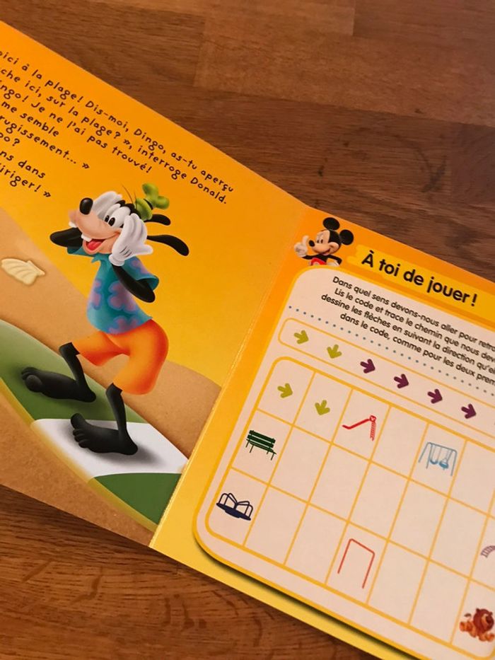 Livre Les livres ardoises de mes premières années La maison de Mickey Donald cherche son petit - photo numéro 7