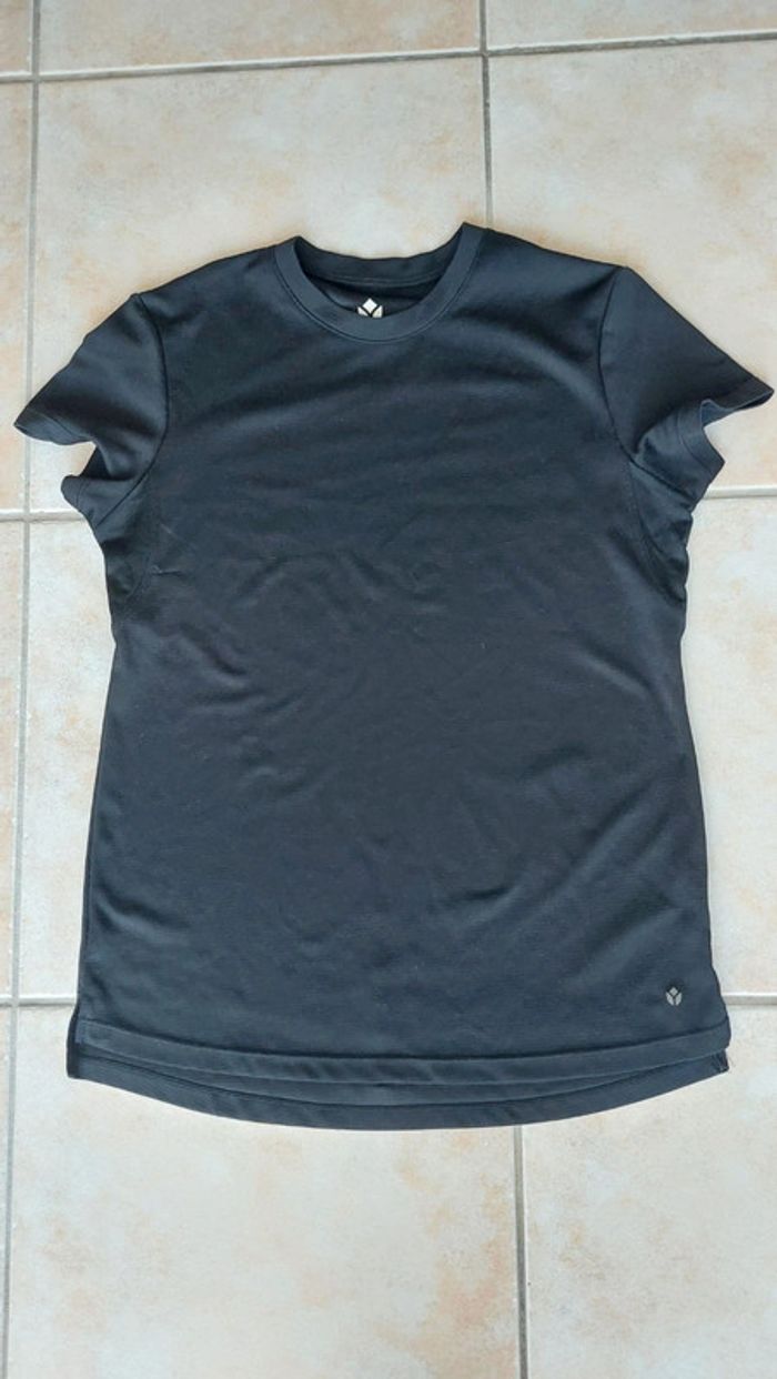T-shirt sport noir fille Even&Odd taille S