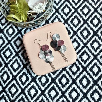 Boucles d'oreilles acier inoxydable