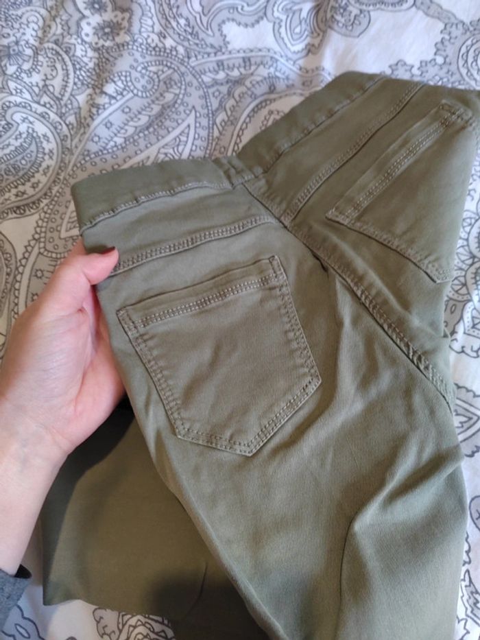 Jegging kaki 8 ans tape à l'œil - photo numéro 4