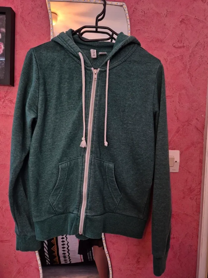 Veste vert H&M - photo numéro 2
