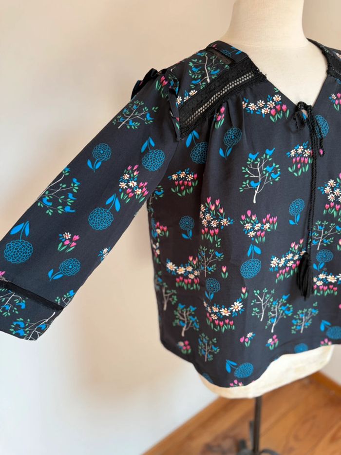 Superbe ensemble jupe et blouse Orfeo 🌸 L 40 - photo numéro 4