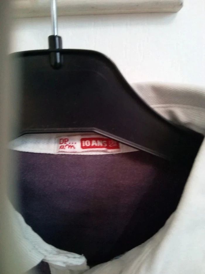 Polo/T shirt à col T.10 ans - Du pareil au même - photo numéro 3