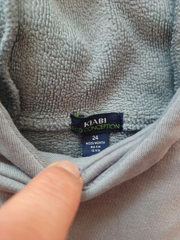 Sweat kiabi 24mois - photo numéro 2