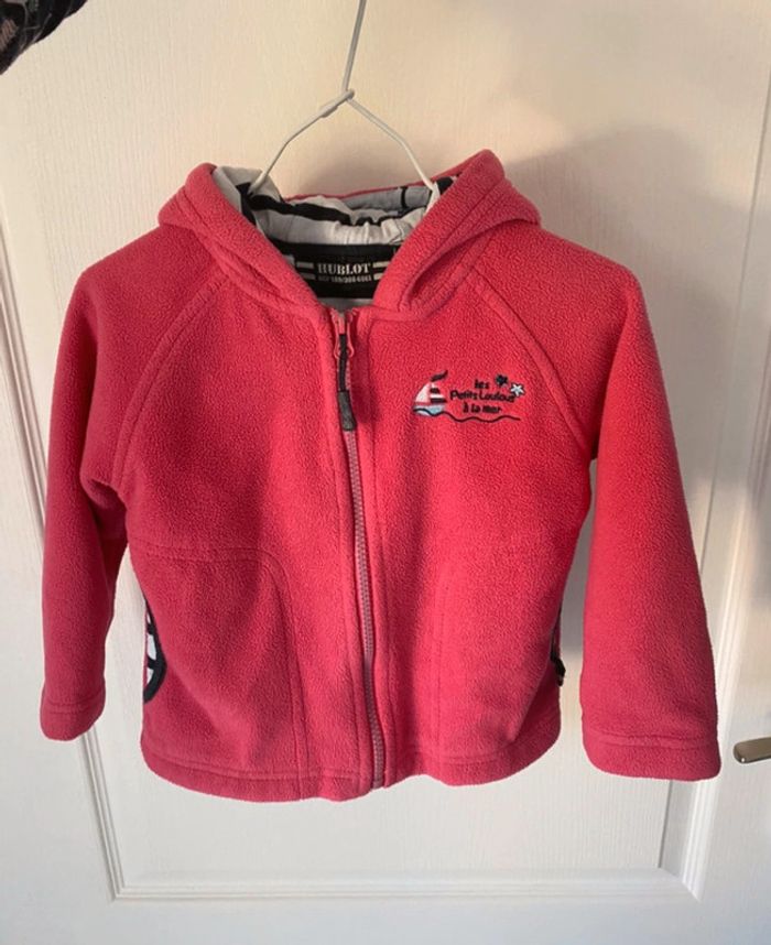 Polaire rose hublot 18/24mois - photo numéro 2