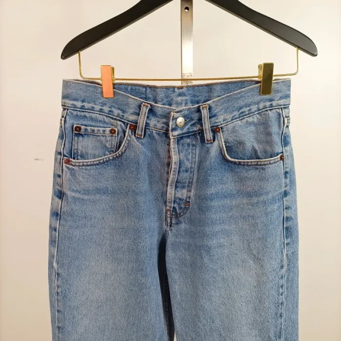 Jean droit Levi’s 501 vintage W29 L32 made in USA 100 % coton A904 - photo numéro 2