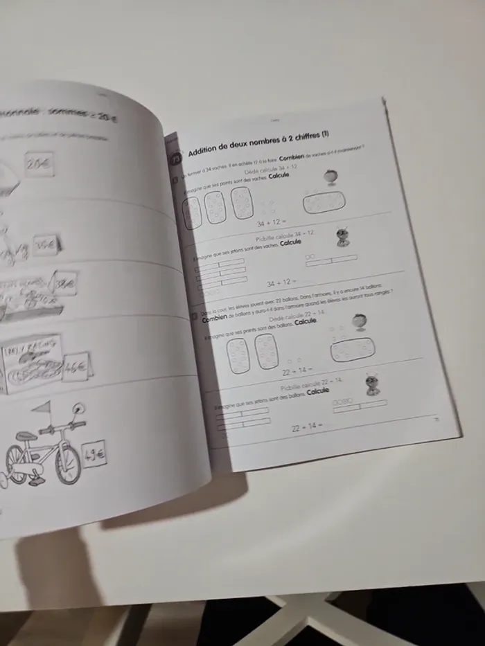 J'apprends les maths CP fiches à photocopier - photo numéro 2