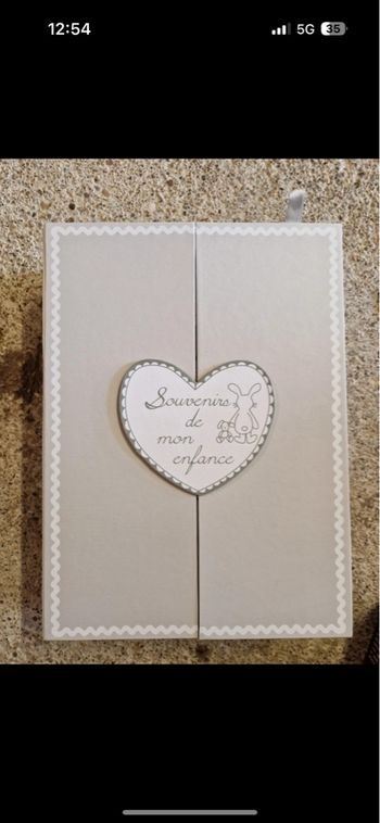 Boîte à souvenirs naissance bébé