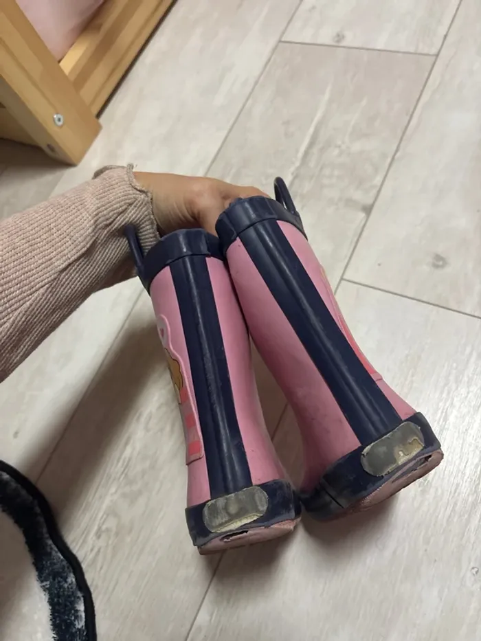 Bottes de pluie pat patrouille rose Stella 26 - photo numéro 5