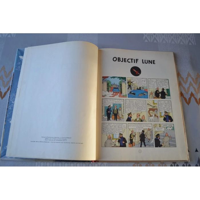 Tintin Objectif Lune B12 1955 - photo numéro 6